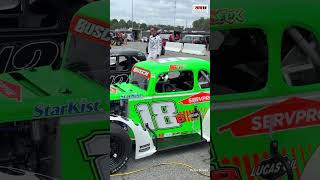 Brexton Busch at Bowman Gray Stadium for Kyle Busch Invitational #Shorts