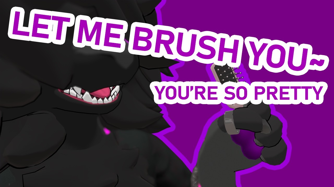 [FURRY ASMR] Your hair is a mess ! let me fix this~