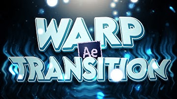 WARP TRANSITION like Neptun : After Effects AMV Tutorial