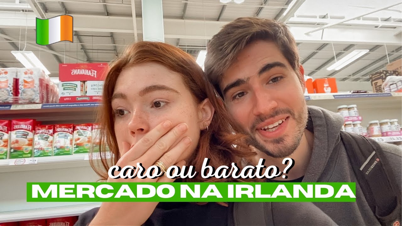 MERCADO NA IRLANDA 2023 | quanto gastamos na compra da semana? é verdade que está tudo caro?