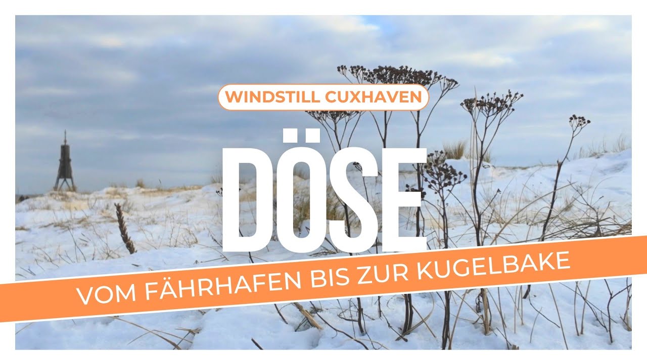Cuxhaven | Vom Fährhafen bis nach Döse bei Schnee und Eis