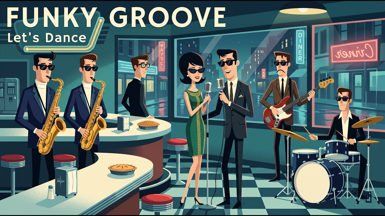 MIDNIGHT SOUL GROOVE 🌙 Deep Jazz Funk for Focus, Study & Late