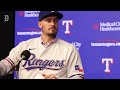 Hear from Andrew Heaney, the newest pitcher for the Texas Rangers, on his outlook for his new role