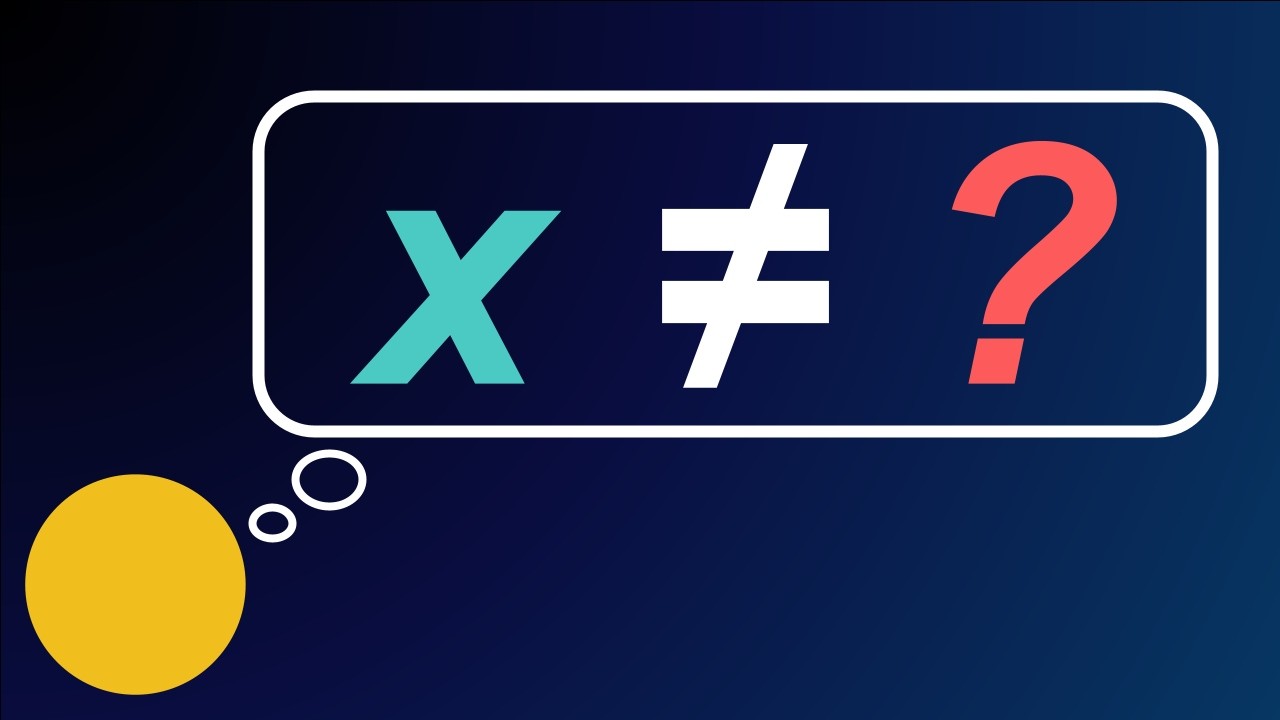 Stop Solving for X - What Variables Actually Mean