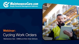 Cycling Work Orders | Maintenance Care - CMMS and Work Order Software