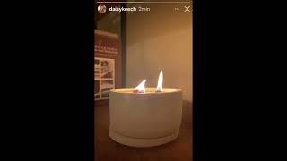 Daisy Keech Candle Instagram ASMR | @daisykeech | Daisy Keech Butt Workout | Unintentional ASMR