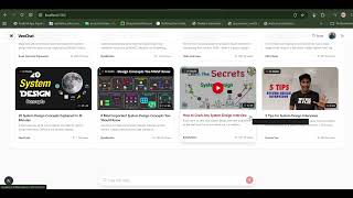 VeoChat Demo: Turn YouTube Lectures into Interactive AI Workspaces