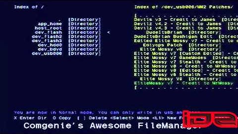 How To HOST MW2  PS3 3.55 With Comgenie Filemanager