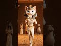 حفلة فرعونية مش عادية لقطة مغنية اكسبلور Cat قطط Funny Cute اغاني Shorts Song 