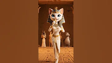 حفلة فرعونية مش عادية لقطة مغنية اكسبلور Cat قطط Funny Cute اغاني Shorts Song 