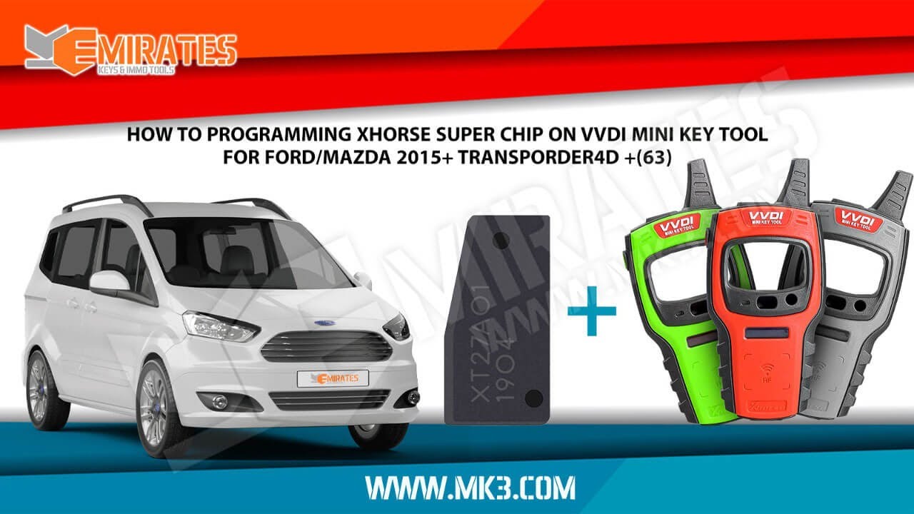 How to Program Xhorse Super Chip on VVDI Mini Key Tool For Ford