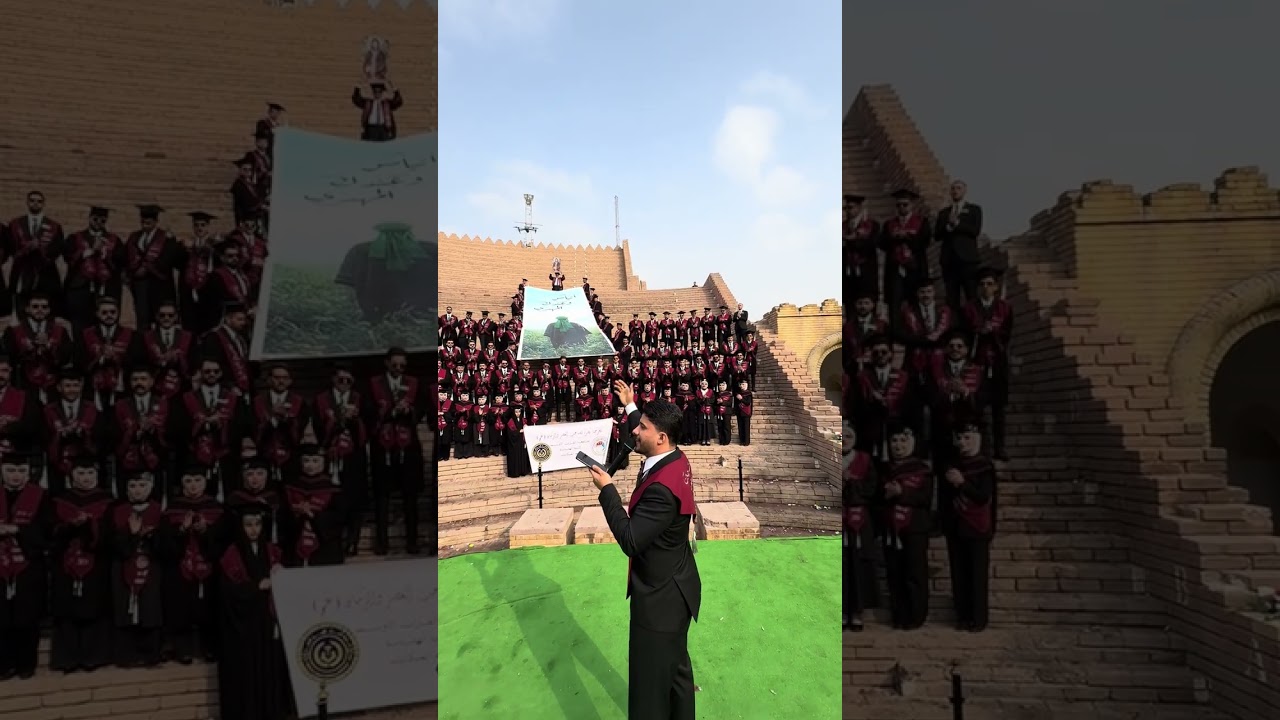 بهواك تغنه يعطر الجنة /جانب من تخرج الملا طه خليل 