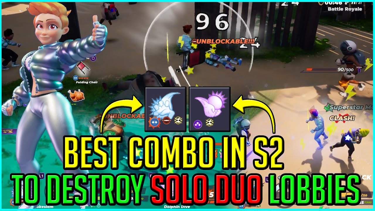Perfect Bailouts In Season 2 Make Solo Duo Too Easy - Rumbleverse Battle Royale