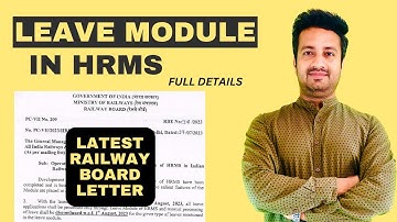 Manual Leave Discontinue From 01.08.2023 | Latest Railway Board Letter | Leave Module HRMS