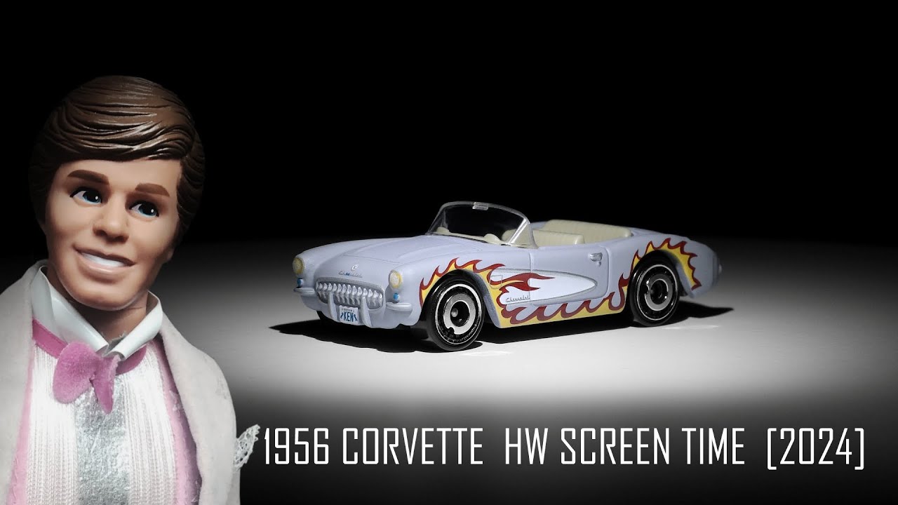 Hot Wheels 1956 Corvette HW Screen Time [2024]