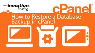 how to restore a database backup in cpanel (x3)