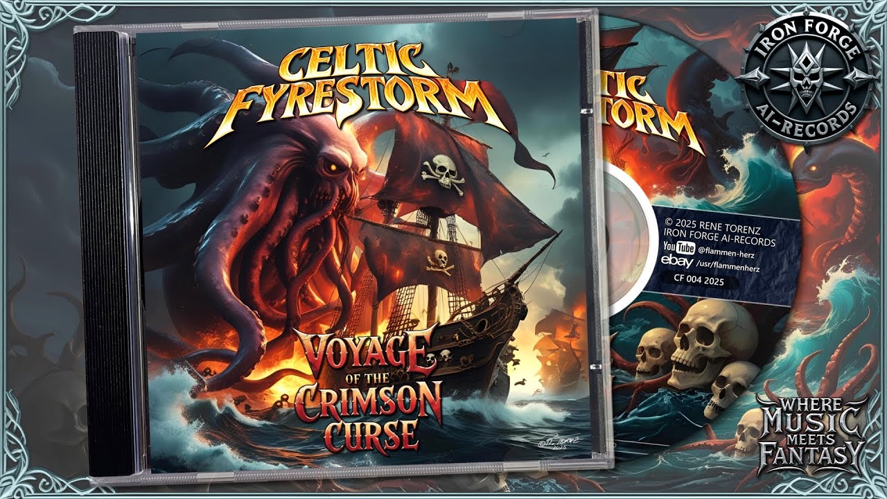 Celtic Fyrestorm - Voyage of the Crimson Curse (Full Album Stream 2025)