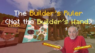The new Builder's Ruler (Not Wand) explained on Hypixel Skyblock