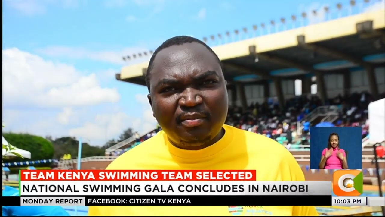 Team Kenya swimming team selected
