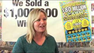 Hoosier Lottery - $80 Million Cash Spectacular Scratch-off Winner