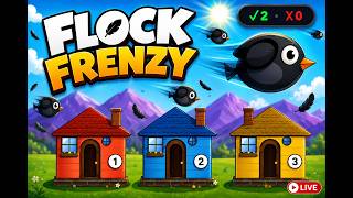 FLOCK FRENZY LIVE 🐦 Guess Which House Has the Most Birds! screenshot 2