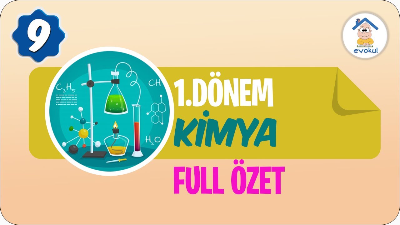Kimya 1. Dönem Full Özet | 9. Sınıf #uzaktaneğitim #evokul Kampı 8