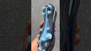 Nike Phantom 6 Elite Low FG Firm Ground Soccer Cleats - Black/Navy Blue/Ice Blue