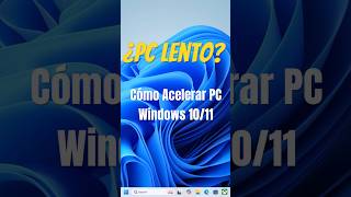 PC lento? Solución rápida aquí #optimization #tutorial