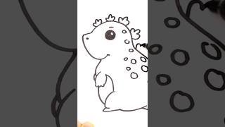 Unleash the Monster: Master the Art of Drawing a cute Godzilla