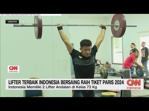 Lifter Terbaik Indonesia Bersaing Raih Tiket Paris 2024