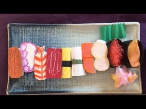 お寿司屋さんごっこ お寿司を作ろう 作って遊ぼう お店屋さんごっこ 楽しい 保育 製作 Handmade Paper Sushi Let S Play Sushi Restaurant 468 Youtube
