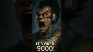 It’s Over 9000! | Vegeta’s Scouter Break Scene #dragonballz #shorts