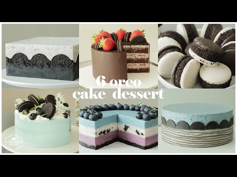 6가지 오레오 케이크&amp;<strong>amp</strong>;디저트 모음.zip : 6 Oreo Cake&amp;<strong>amp</strong>;Dessert Recipe | 홈베이킹 영상 Baking Video | Cooking <strong>tree</strong>