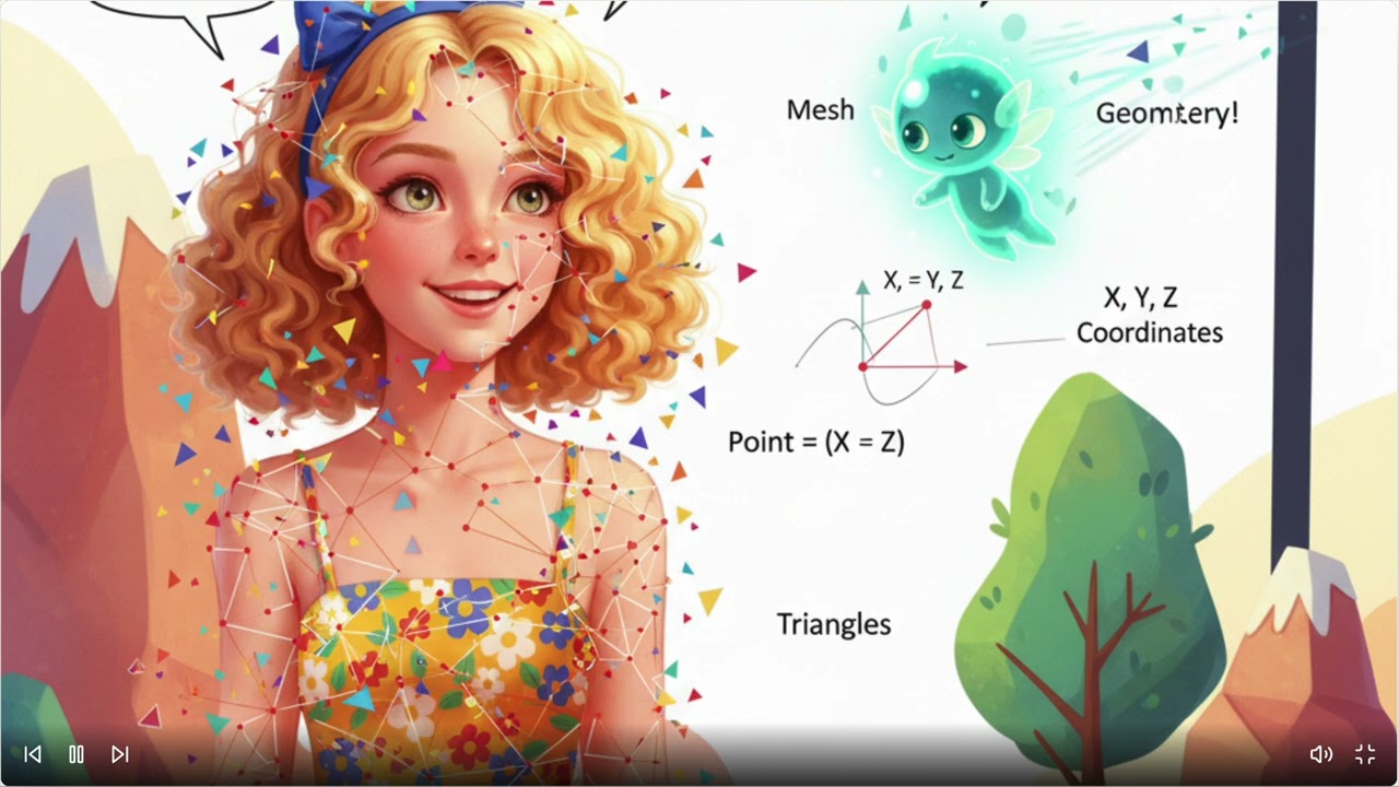 How Juliette Learns 3D Game Math Through a Magical Story | ZunoTales
