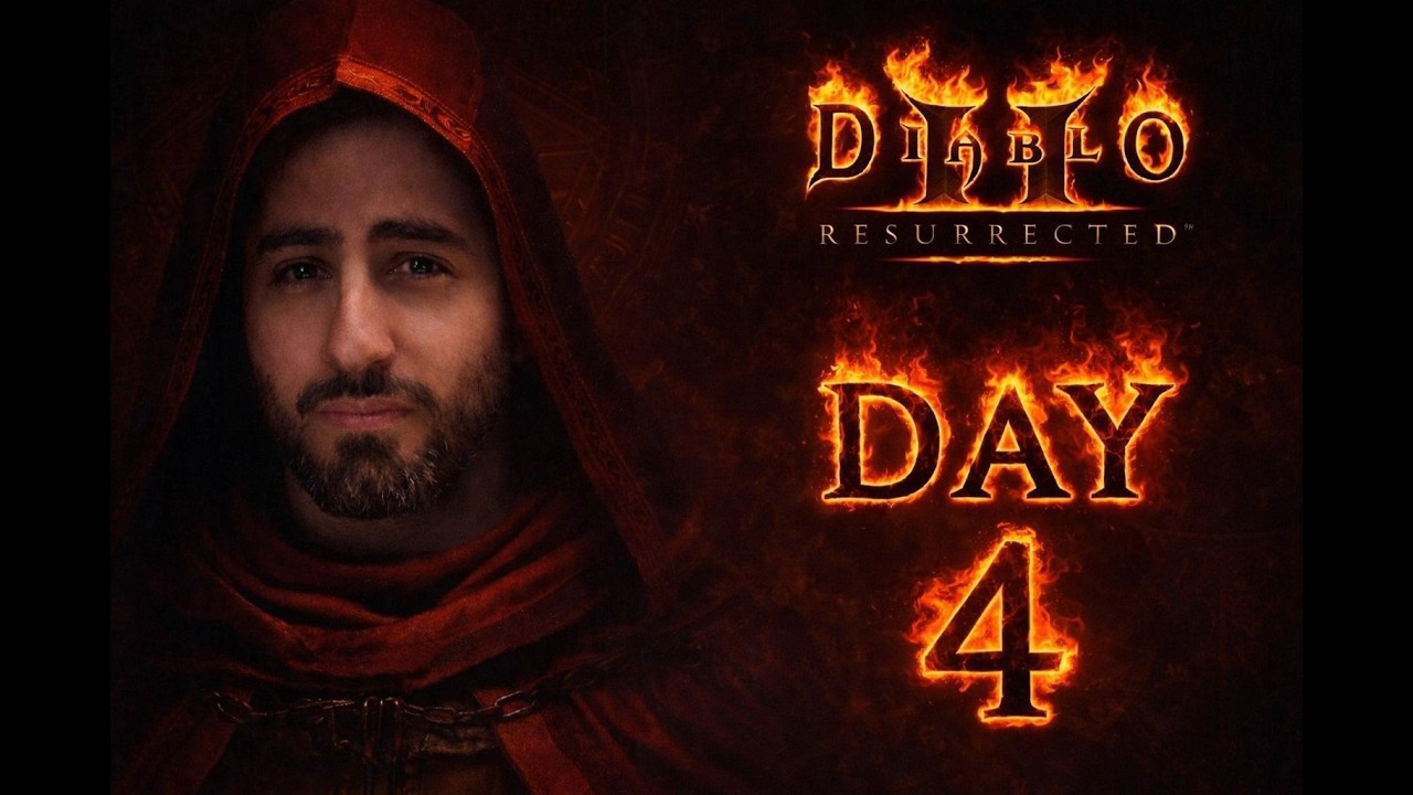 DIABLO II. LADDER ДЕНЬ 4.  ПРОХОДИМ HELL V