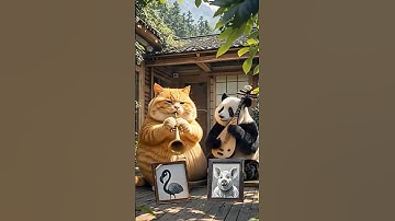 Cat & Panda Say Their Final Goodbye 💔🐾 | Emotional AI Story