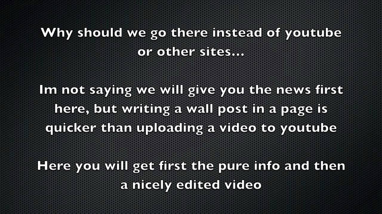 Channel Update #1: NexGenStriker Facebook & Future Plans [Ft. AzikuraProductions]