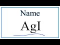 Naming Compounds with Silver and Iodine