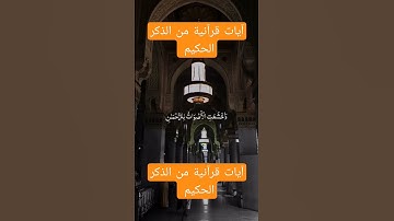 قرآن يتلى أناء الليل وأطراف النهار - آيات من الذكر الحكيم الشيخ محمد أيوب
