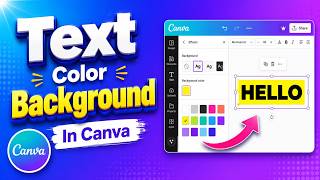 How To Add Background Color to Text in Canva [NEW 2026 Guide] screenshot 1
