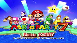 Mario Party 7 - Bowser's Enchanted Inferno! - Boo And Dry Bones Vs Toad And Toadette