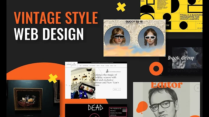Amazing Examples of Vintage Style Web Design | WEB DESIGN INSPIRATION 2021