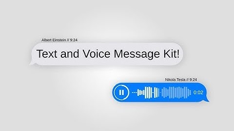 Text Message Kit with Voice | After Effects Template | Videohive #AfterEffectsTemplate #Videohive