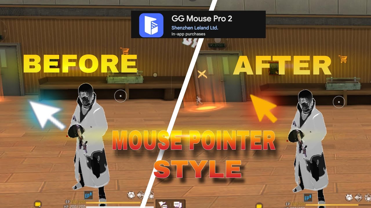 Mouse pointer style change