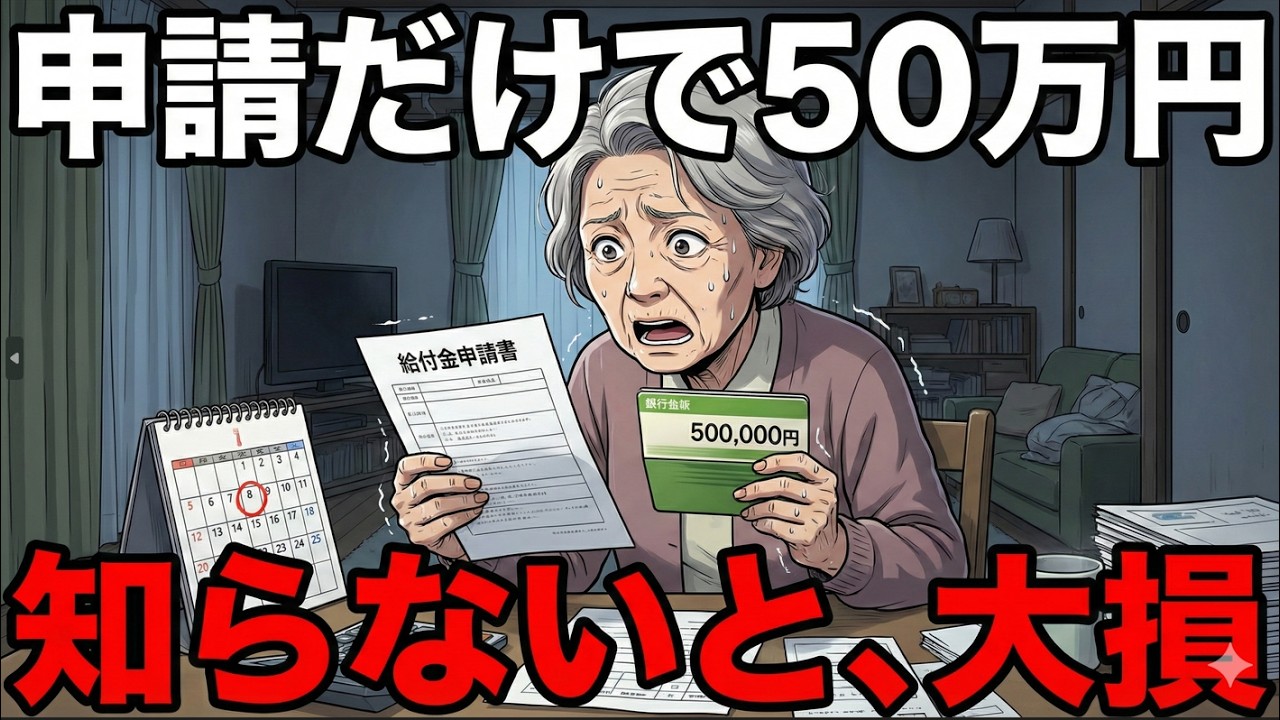 【申請だけで50万円】役所は教えてくれない    知らないと損する「シニア限定」の隠れ給付金リスト。締め切り迫る！