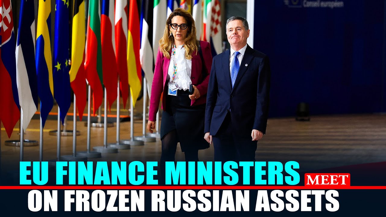 LIVE: EU finance minister’s meeting to discuss energy taxation, use of frozen Russian assets