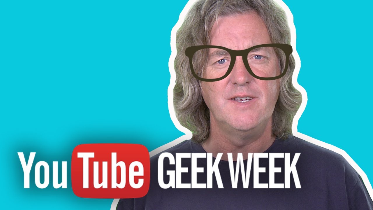 James May introduces * Geek Week * on Head Squeeze YouTube