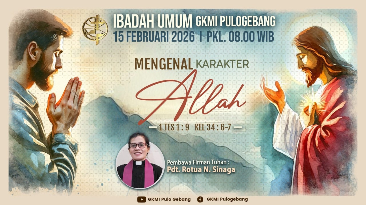 Ibadah Umum GKMI PULO GEBANG | Minggu, 15 Februari 2026 | [LIVE STREAMING]