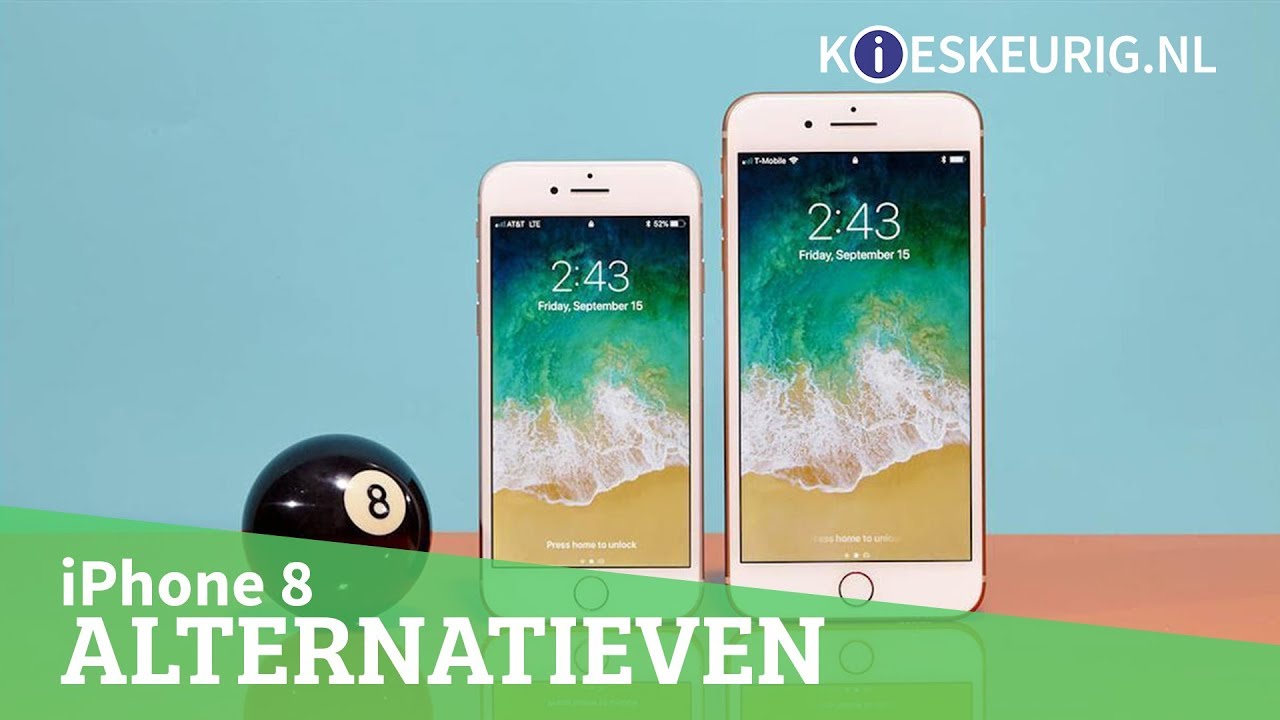 Alternatieven voor iPhone 8: o.a. Samsung Note 8, OnePlus 5 | Kieskeurig