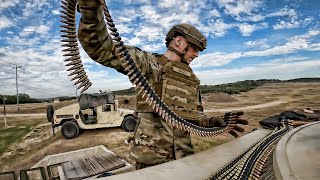 M240B Medium Machine Gun Firing Line • USAF